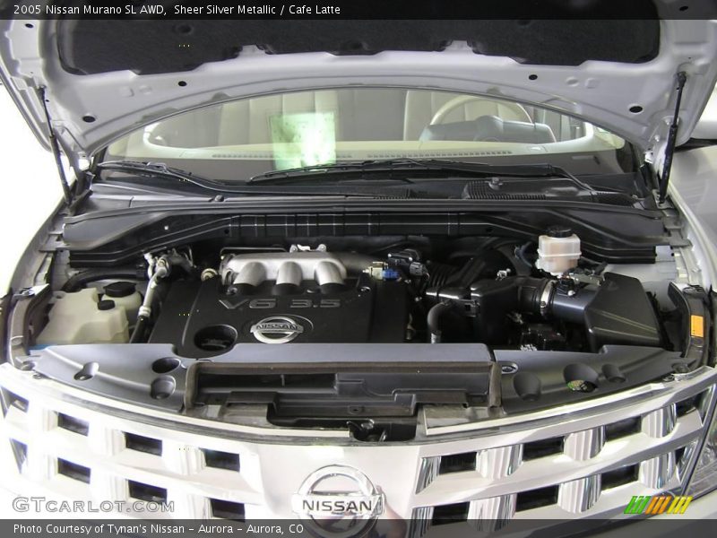 Sheer Silver Metallic / Cafe Latte 2005 Nissan Murano SL AWD