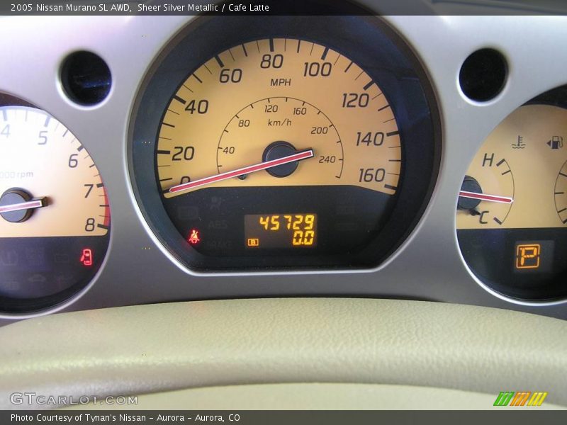 Sheer Silver Metallic / Cafe Latte 2005 Nissan Murano SL AWD