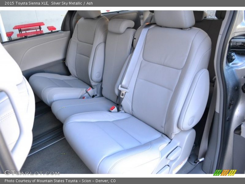 Silver Sky Metallic / Ash 2015 Toyota Sienna XLE