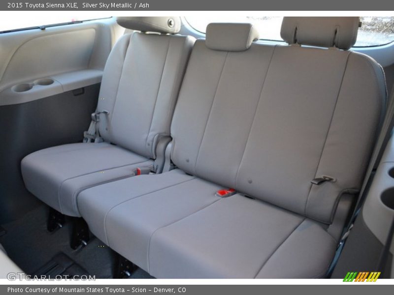 Silver Sky Metallic / Ash 2015 Toyota Sienna XLE