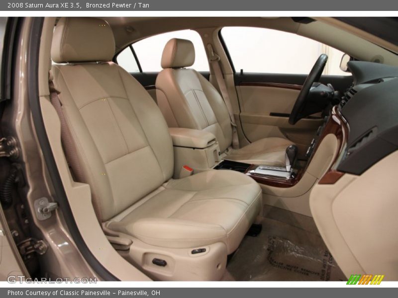 Bronzed Pewter / Tan 2008 Saturn Aura XE 3.5