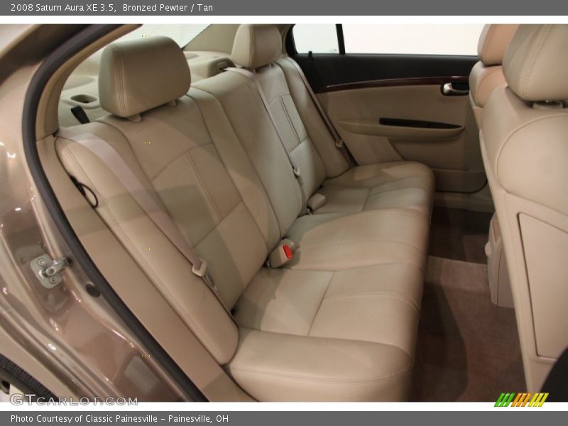 Bronzed Pewter / Tan 2008 Saturn Aura XE 3.5
