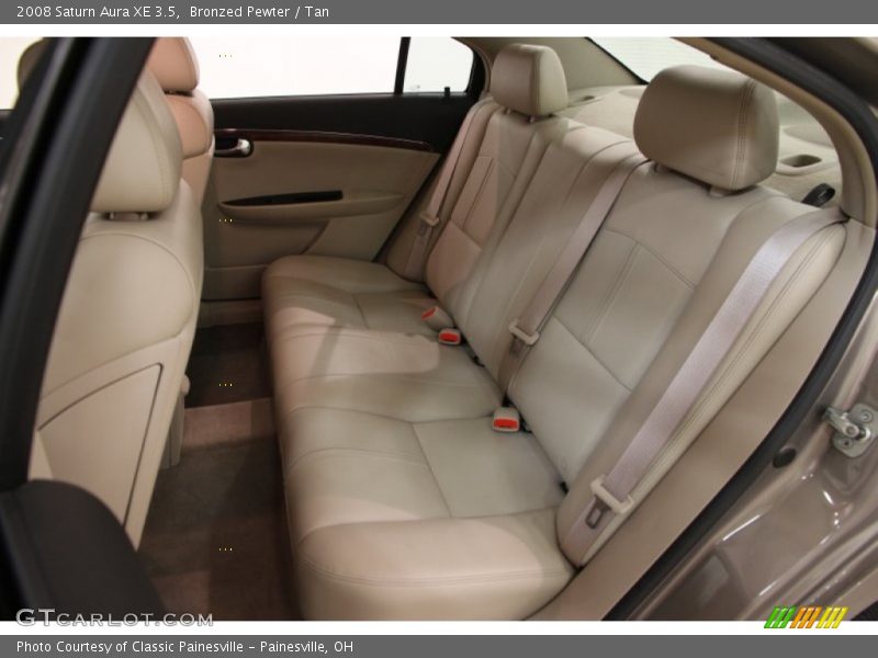 Bronzed Pewter / Tan 2008 Saturn Aura XE 3.5