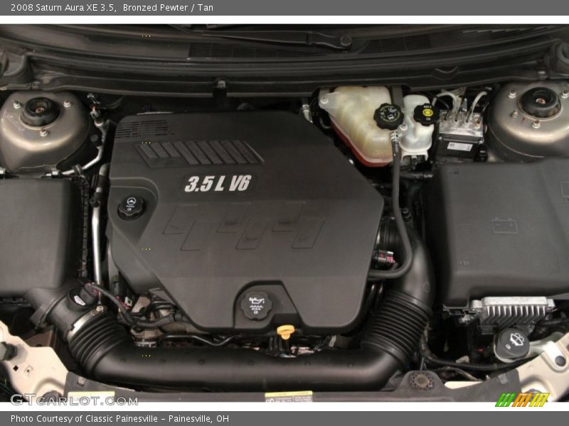 Bronzed Pewter / Tan 2008 Saturn Aura XE 3.5