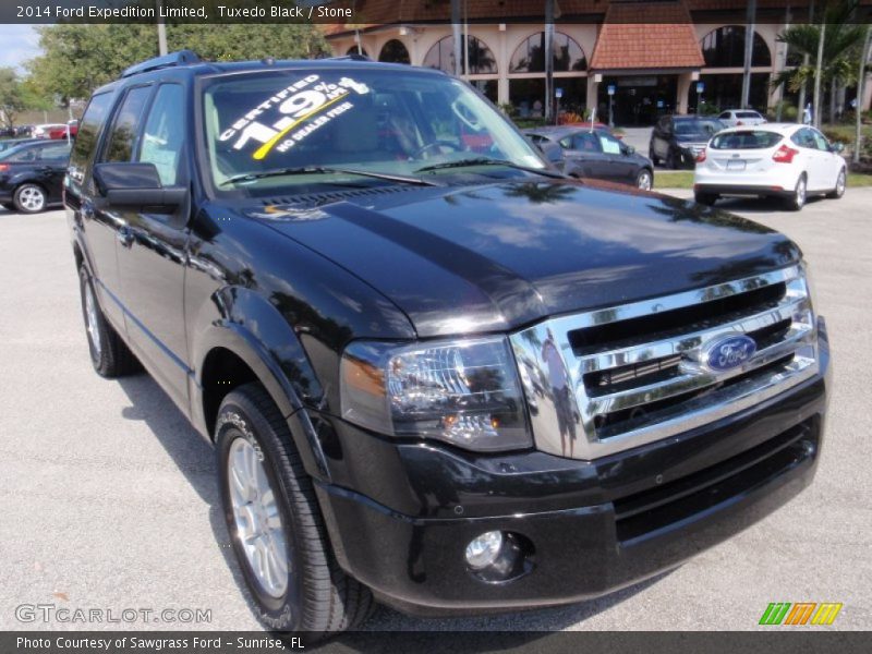 Tuxedo Black / Stone 2014 Ford Expedition Limited