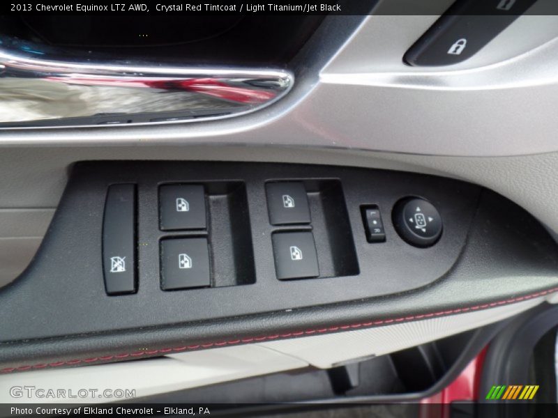 Crystal Red Tintcoat / Light Titanium/Jet Black 2013 Chevrolet Equinox LTZ AWD