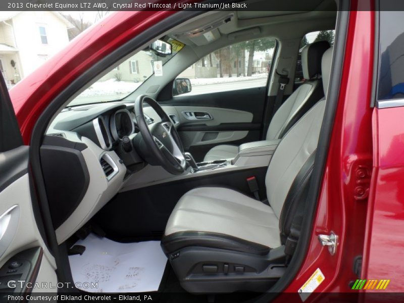 Crystal Red Tintcoat / Light Titanium/Jet Black 2013 Chevrolet Equinox LTZ AWD