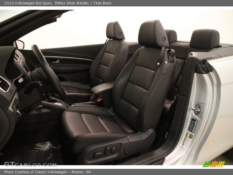 Front Seat of 2014 Eos Sport