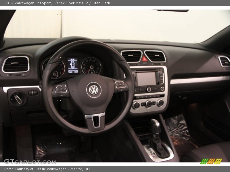 Dashboard of 2014 Eos Sport