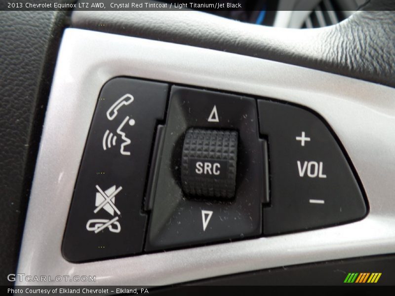 Crystal Red Tintcoat / Light Titanium/Jet Black 2013 Chevrolet Equinox LTZ AWD