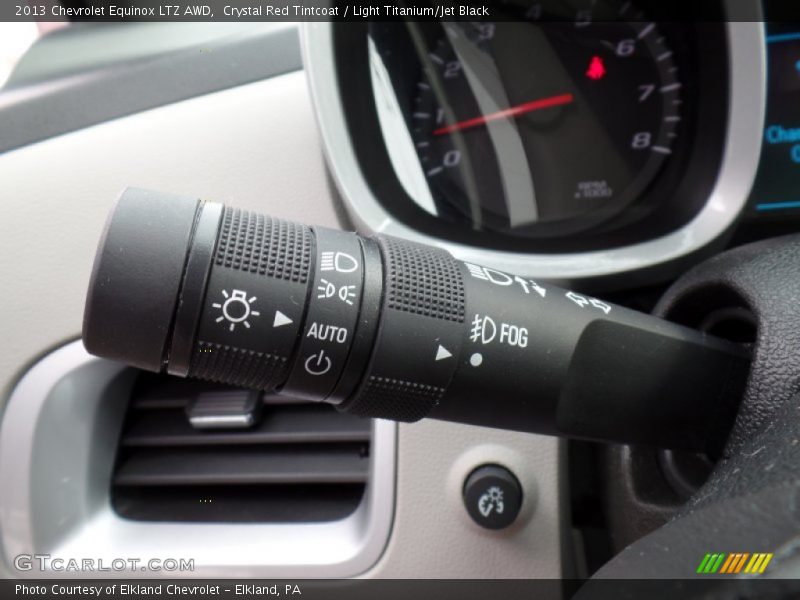 Crystal Red Tintcoat / Light Titanium/Jet Black 2013 Chevrolet Equinox LTZ AWD