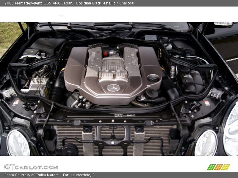  2003 E 55 AMG Sedan Engine - 5.4 Liter AMG Supercharged SOHC 24-Valve V8