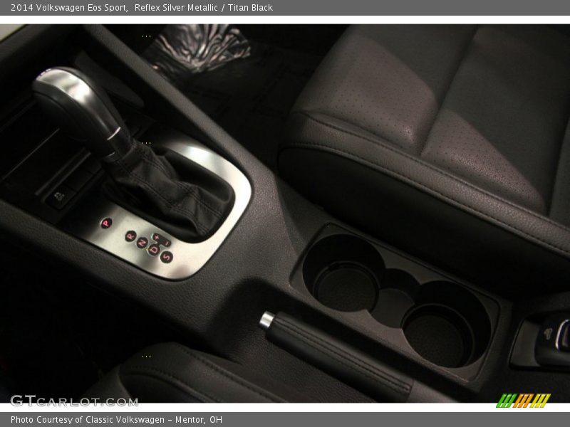 Reflex Silver Metallic / Titan Black 2014 Volkswagen Eos Sport