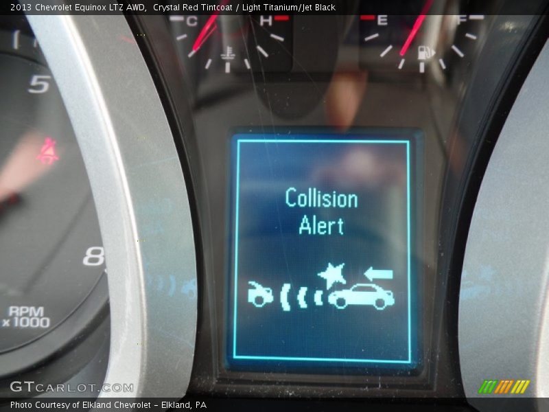 Crystal Red Tintcoat / Light Titanium/Jet Black 2013 Chevrolet Equinox LTZ AWD
