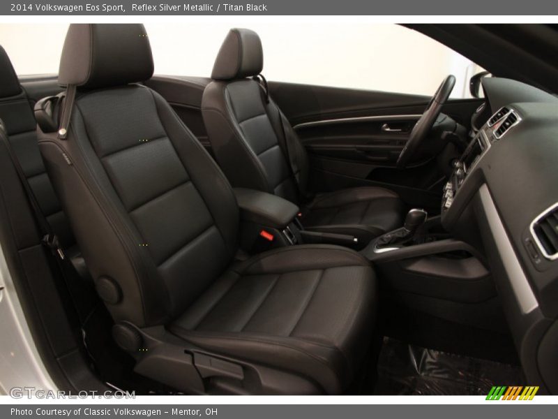 Front Seat of 2014 Eos Sport