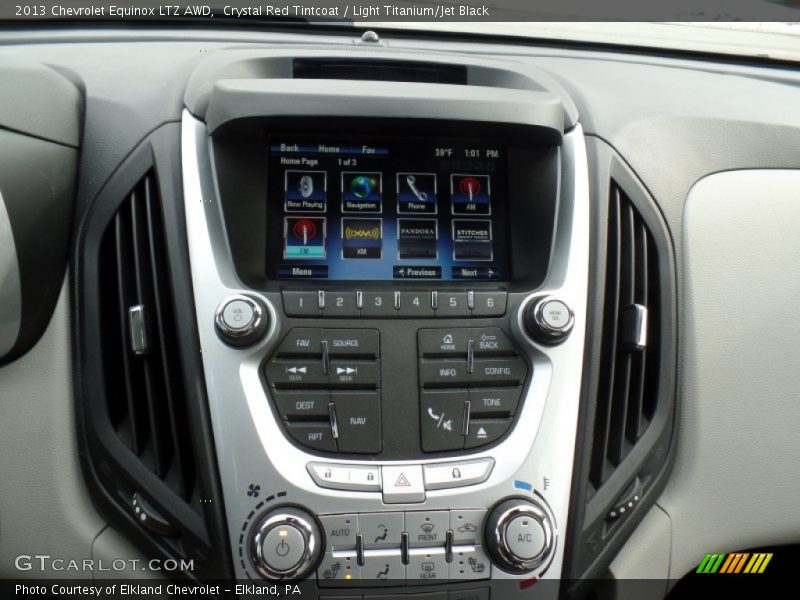 Crystal Red Tintcoat / Light Titanium/Jet Black 2013 Chevrolet Equinox LTZ AWD