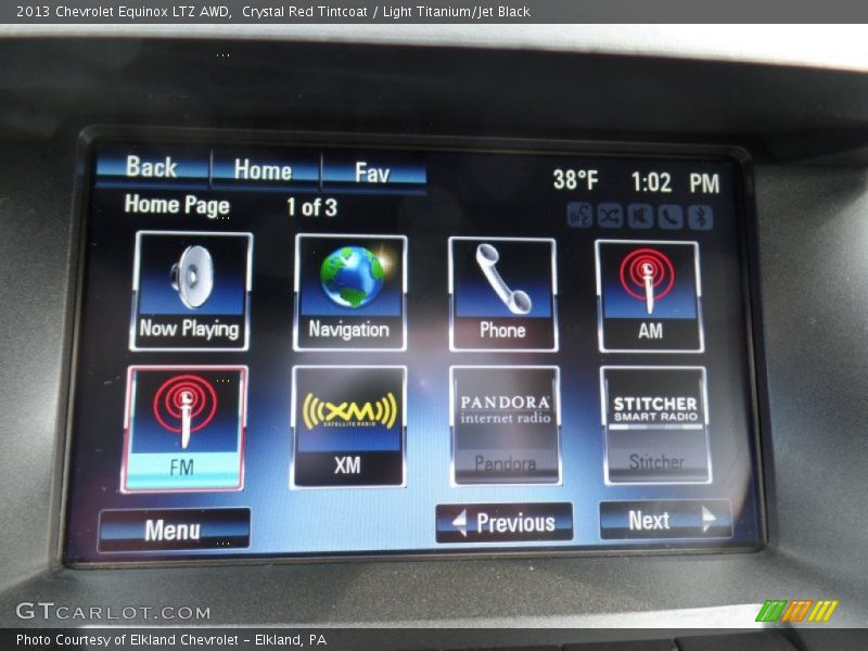 Crystal Red Tintcoat / Light Titanium/Jet Black 2013 Chevrolet Equinox LTZ AWD