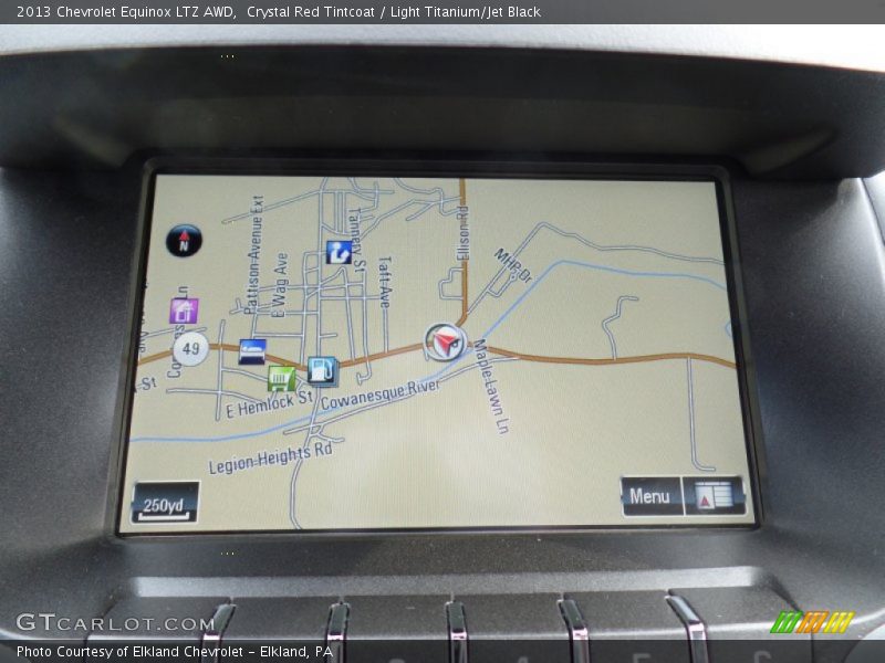 Crystal Red Tintcoat / Light Titanium/Jet Black 2013 Chevrolet Equinox LTZ AWD
