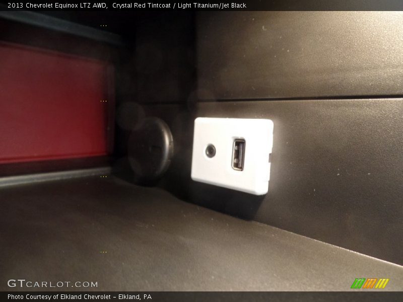 Crystal Red Tintcoat / Light Titanium/Jet Black 2013 Chevrolet Equinox LTZ AWD