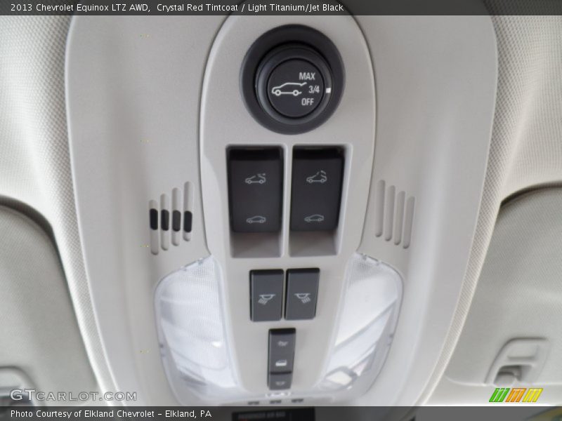 Crystal Red Tintcoat / Light Titanium/Jet Black 2013 Chevrolet Equinox LTZ AWD