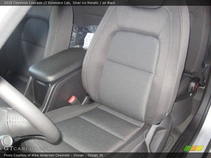 Silver Ice Metallic / Jet Black 2015 Chevrolet Colorado LT Extended Cab