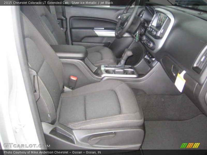 Silver Ice Metallic / Jet Black 2015 Chevrolet Colorado LT Extended Cab