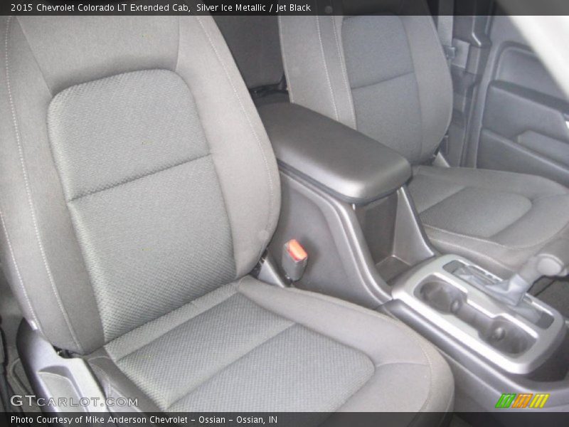 Silver Ice Metallic / Jet Black 2015 Chevrolet Colorado LT Extended Cab