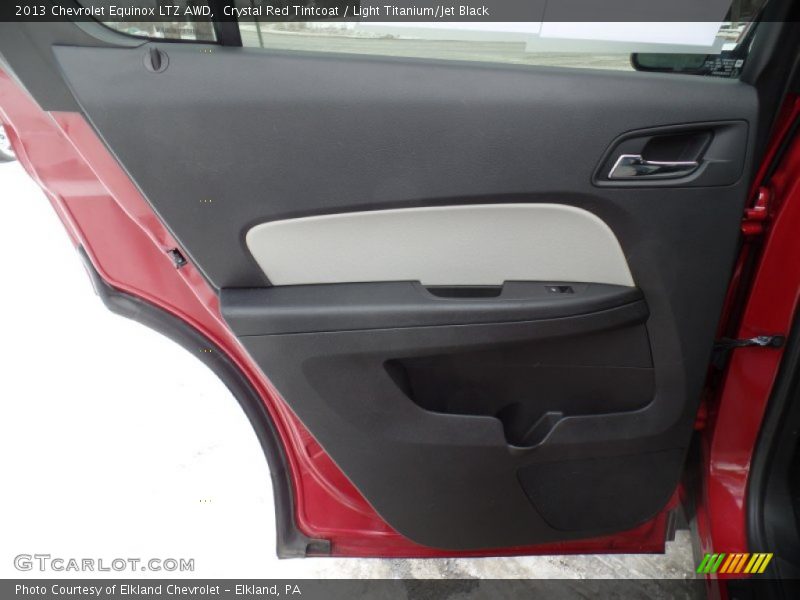 Crystal Red Tintcoat / Light Titanium/Jet Black 2013 Chevrolet Equinox LTZ AWD