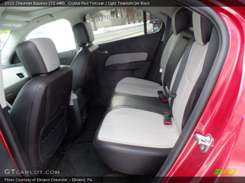 Crystal Red Tintcoat / Light Titanium/Jet Black 2013 Chevrolet Equinox LTZ AWD