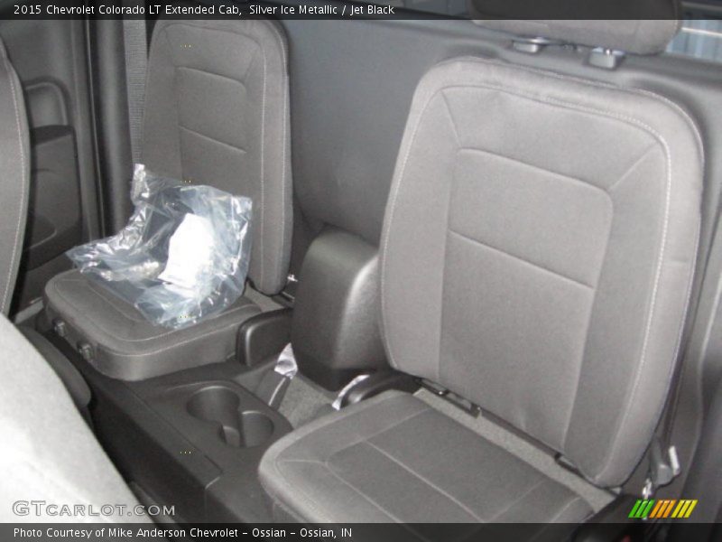 Rear Seat of 2015 Colorado LT Extended Cab