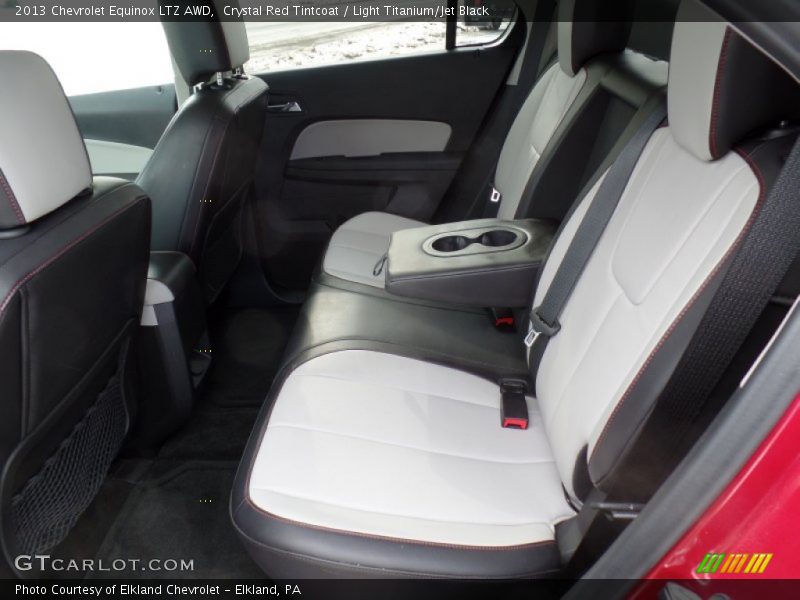 Crystal Red Tintcoat / Light Titanium/Jet Black 2013 Chevrolet Equinox LTZ AWD