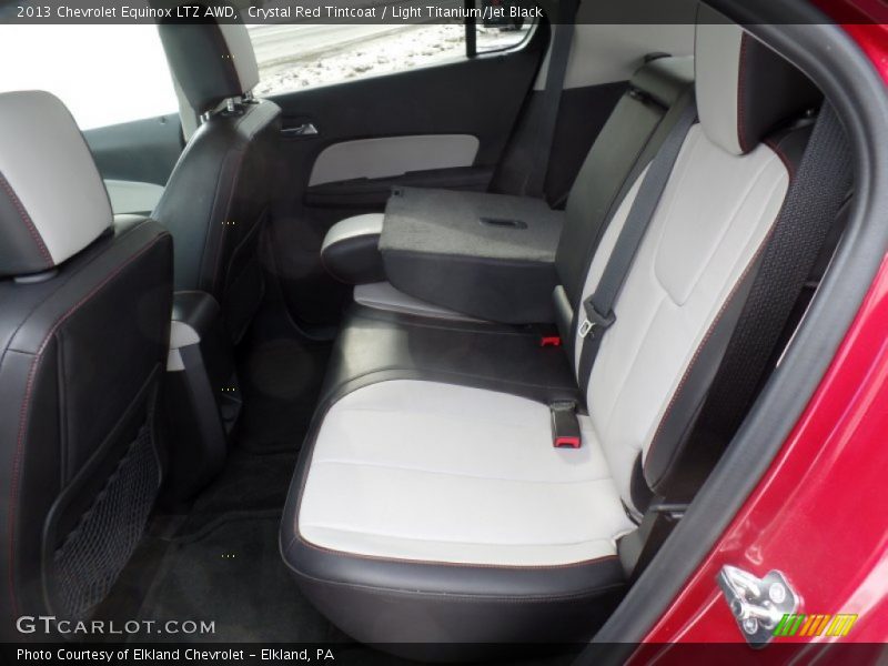 Crystal Red Tintcoat / Light Titanium/Jet Black 2013 Chevrolet Equinox LTZ AWD