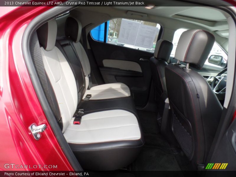 Crystal Red Tintcoat / Light Titanium/Jet Black 2013 Chevrolet Equinox LTZ AWD