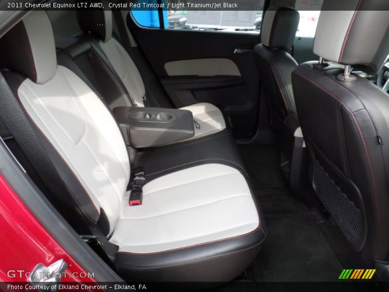 Crystal Red Tintcoat / Light Titanium/Jet Black 2013 Chevrolet Equinox LTZ AWD