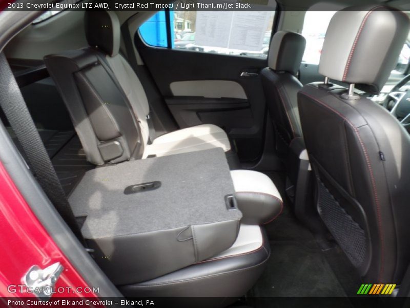 Crystal Red Tintcoat / Light Titanium/Jet Black 2013 Chevrolet Equinox LTZ AWD