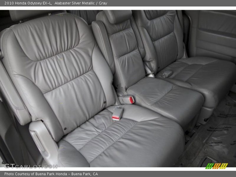 Alabaster Silver Metallic / Gray 2010 Honda Odyssey EX-L