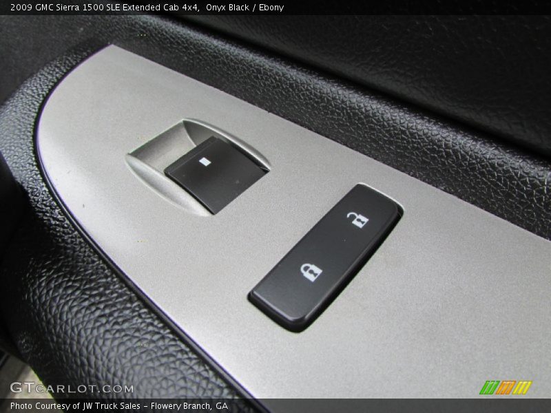 Onyx Black / Ebony 2009 GMC Sierra 1500 SLE Extended Cab 4x4