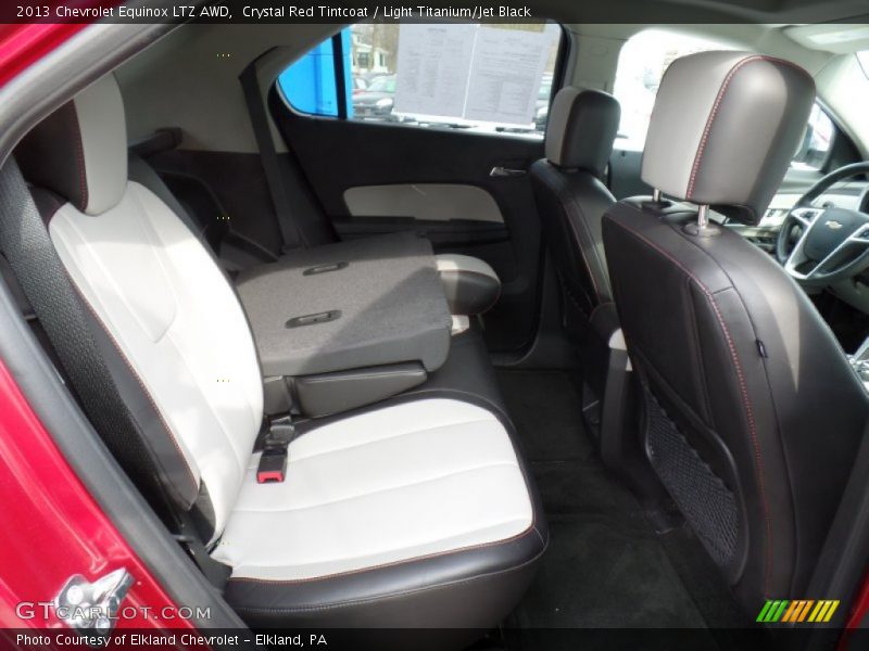 Crystal Red Tintcoat / Light Titanium/Jet Black 2013 Chevrolet Equinox LTZ AWD