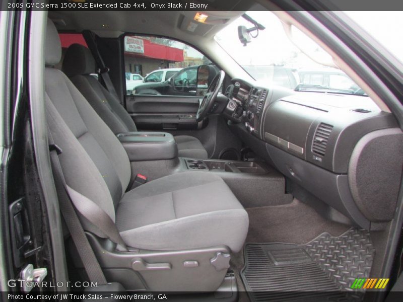 Onyx Black / Ebony 2009 GMC Sierra 1500 SLE Extended Cab 4x4