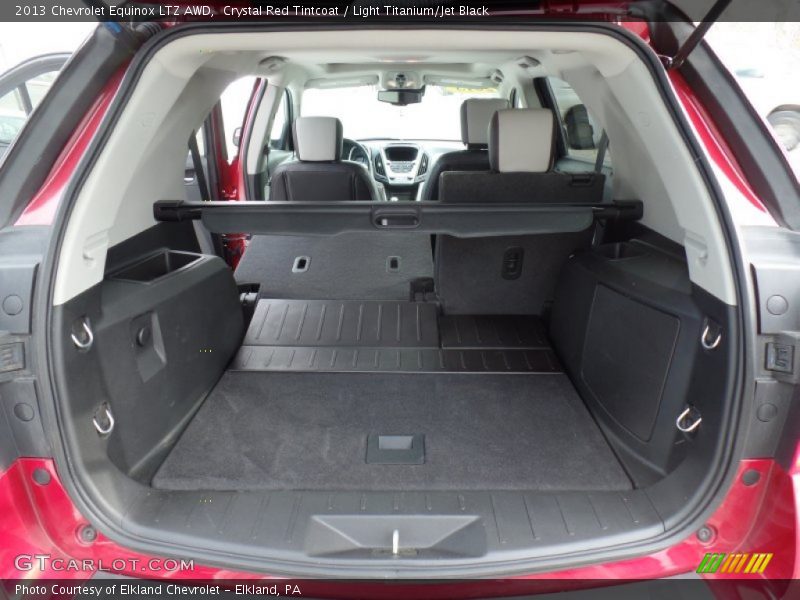 Crystal Red Tintcoat / Light Titanium/Jet Black 2013 Chevrolet Equinox LTZ AWD