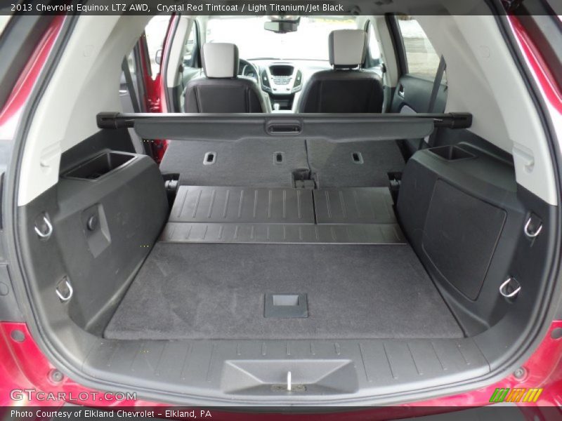 Crystal Red Tintcoat / Light Titanium/Jet Black 2013 Chevrolet Equinox LTZ AWD