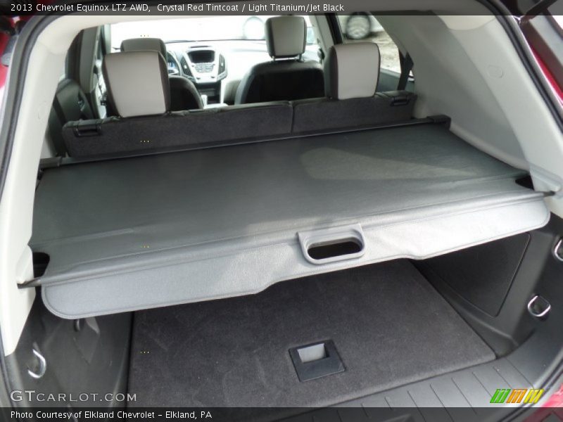 Crystal Red Tintcoat / Light Titanium/Jet Black 2013 Chevrolet Equinox LTZ AWD