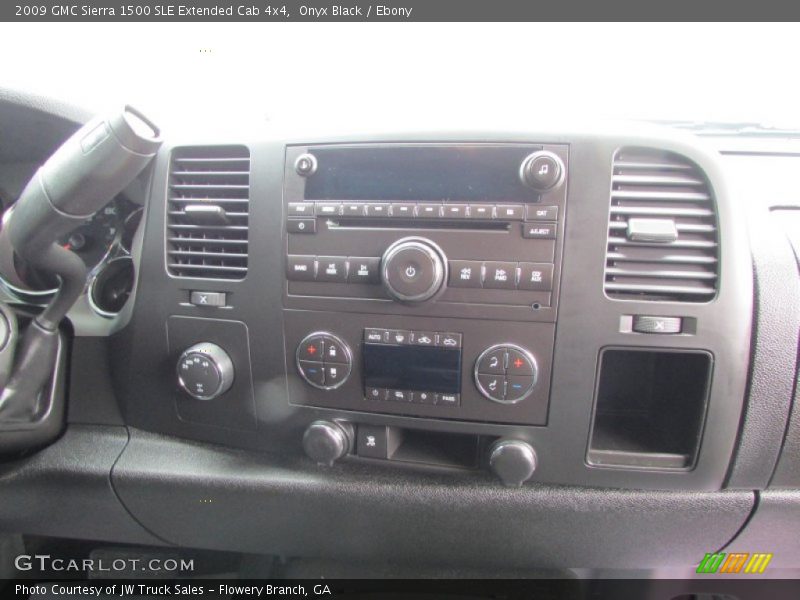 Onyx Black / Ebony 2009 GMC Sierra 1500 SLE Extended Cab 4x4