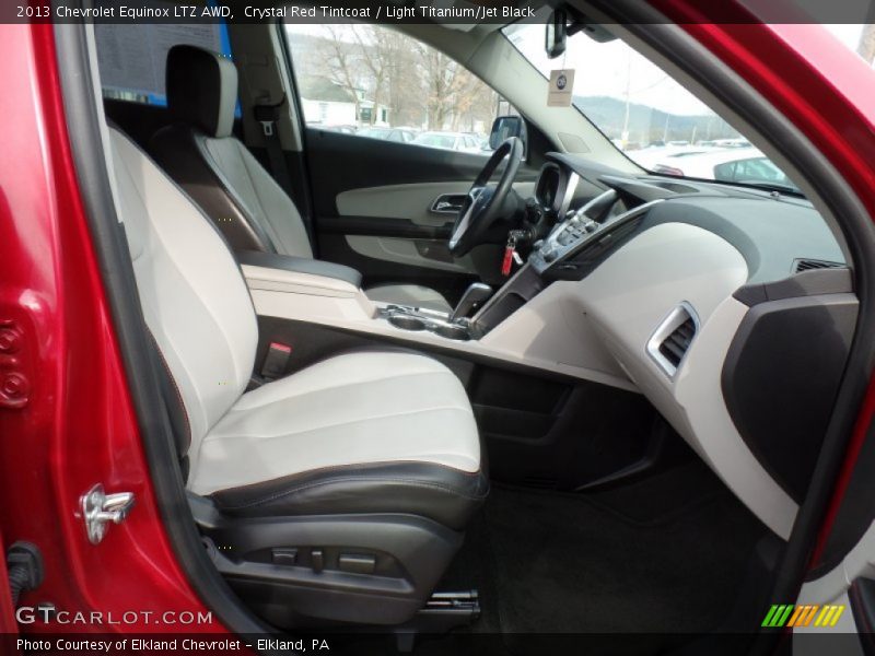 Crystal Red Tintcoat / Light Titanium/Jet Black 2013 Chevrolet Equinox LTZ AWD