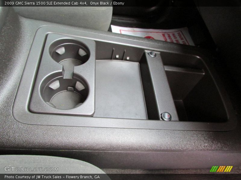 Onyx Black / Ebony 2009 GMC Sierra 1500 SLE Extended Cab 4x4
