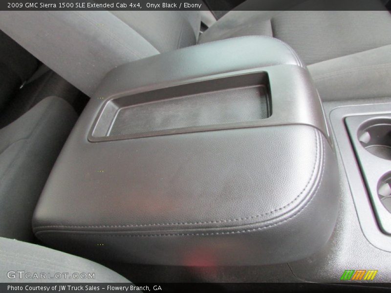 Onyx Black / Ebony 2009 GMC Sierra 1500 SLE Extended Cab 4x4