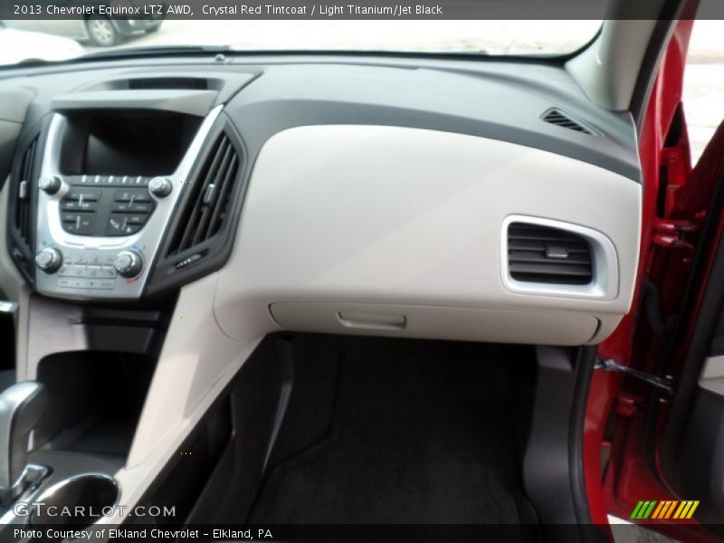 Crystal Red Tintcoat / Light Titanium/Jet Black 2013 Chevrolet Equinox LTZ AWD