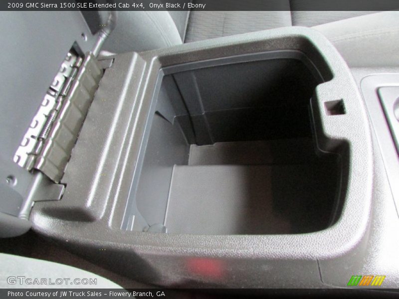 Onyx Black / Ebony 2009 GMC Sierra 1500 SLE Extended Cab 4x4