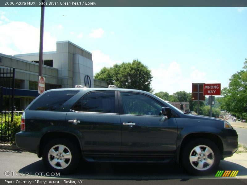 Sage Brush Green Pearl / Ebony 2006 Acura MDX