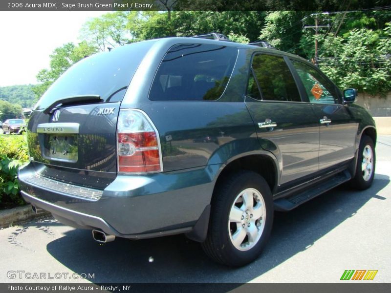 Sage Brush Green Pearl / Ebony 2006 Acura MDX